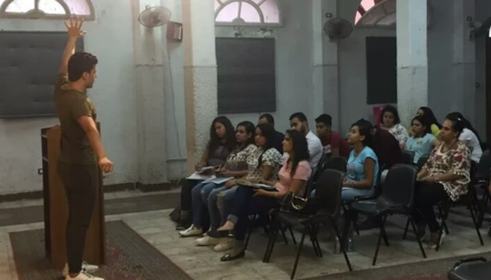 GYLF AMBASSADOR BIBLE STUDY CLASS IN EGYPT