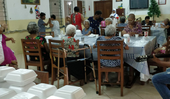 GYLF AMBASSADOR VISIT MOTHER THERESA’S HOME IN MAURITIUS