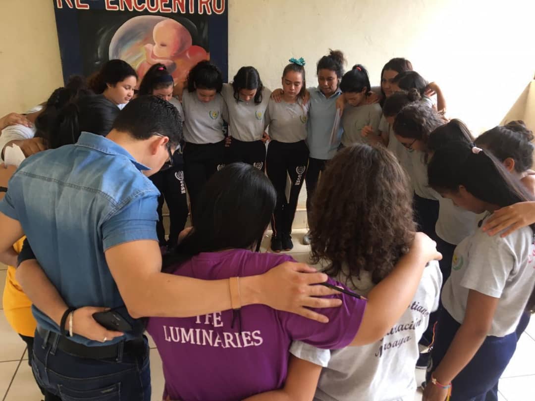 High School Outreach in Conjutepeque, El Salvador.