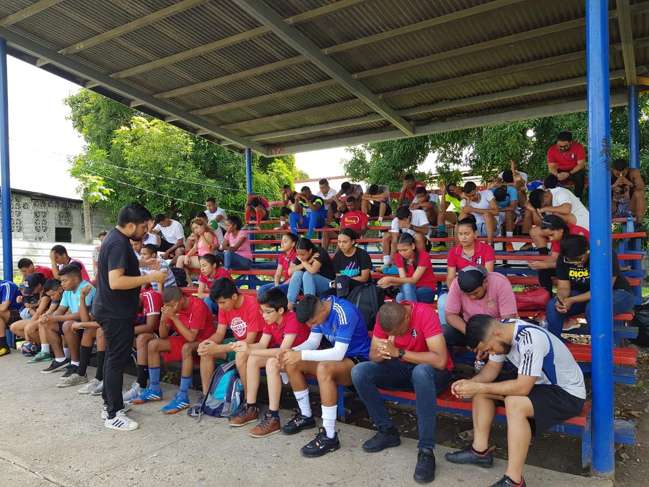 Sport Outreach in Panama city, Panama.