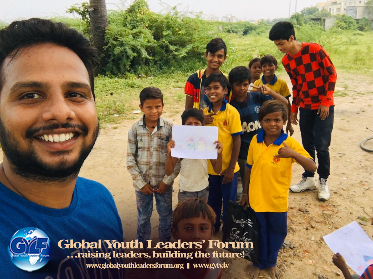 GYLF Ambassadors Reached Out to the Underprivileged in Gujarat, India