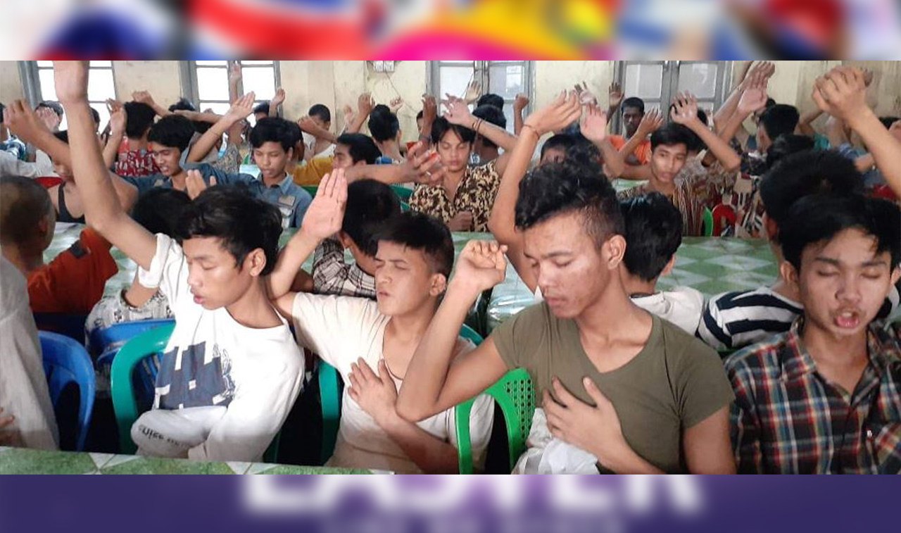 Over 500 Children and Youth Received Salvation at the Juvenile Home in Myanmar